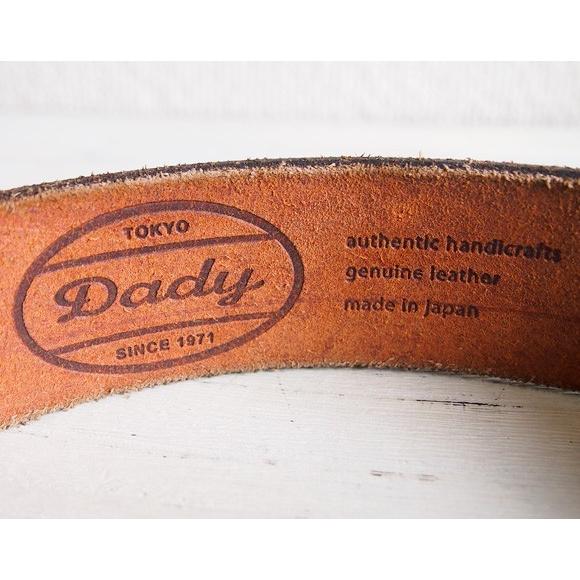Dady ダディ ヴィンテージオイルレザー ギャリソンベルト メンズ 本革 牛革ベルト 焦げ茶 ブラウン ジーンズに合うベルト カジュアル Dd11 クラフトカフェ ヤフー店 通販 Yahoo ショッピング