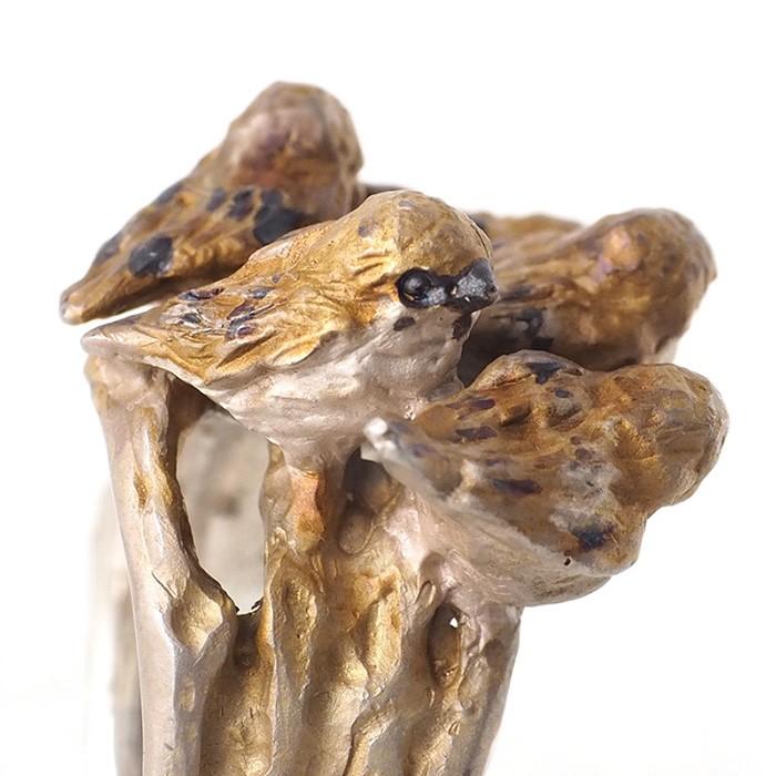 手作りアクセサリー DECOvienya（デコヴィーニャ） おしくらスズメ