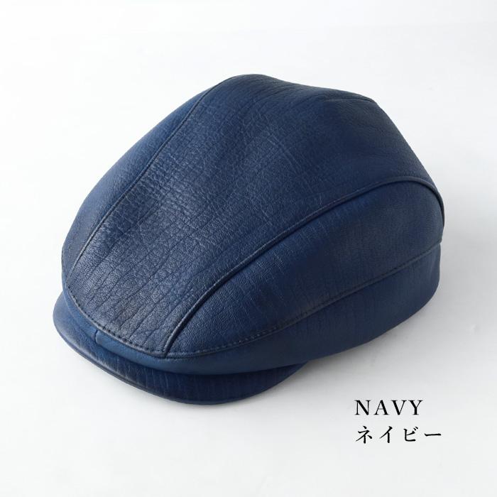 革工房PARLEY（パーリィー） ハンチングハット ディアスキン 鹿革