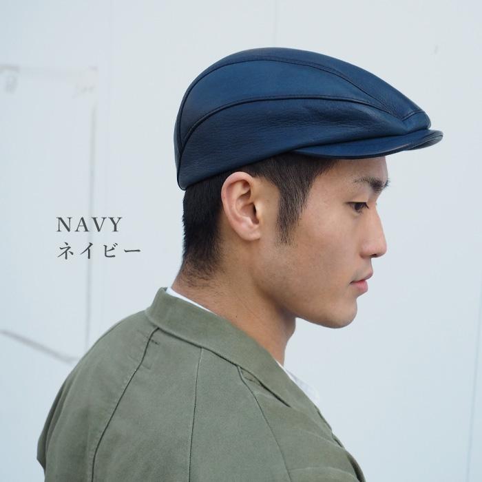 革工房PARLEY（パーリィー） ハンチングハット ディアスキン 鹿革