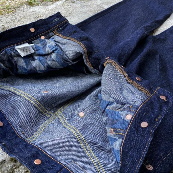 graphzero（グラフゼロ） 13oz ルーズストレートジーンズ ダーク