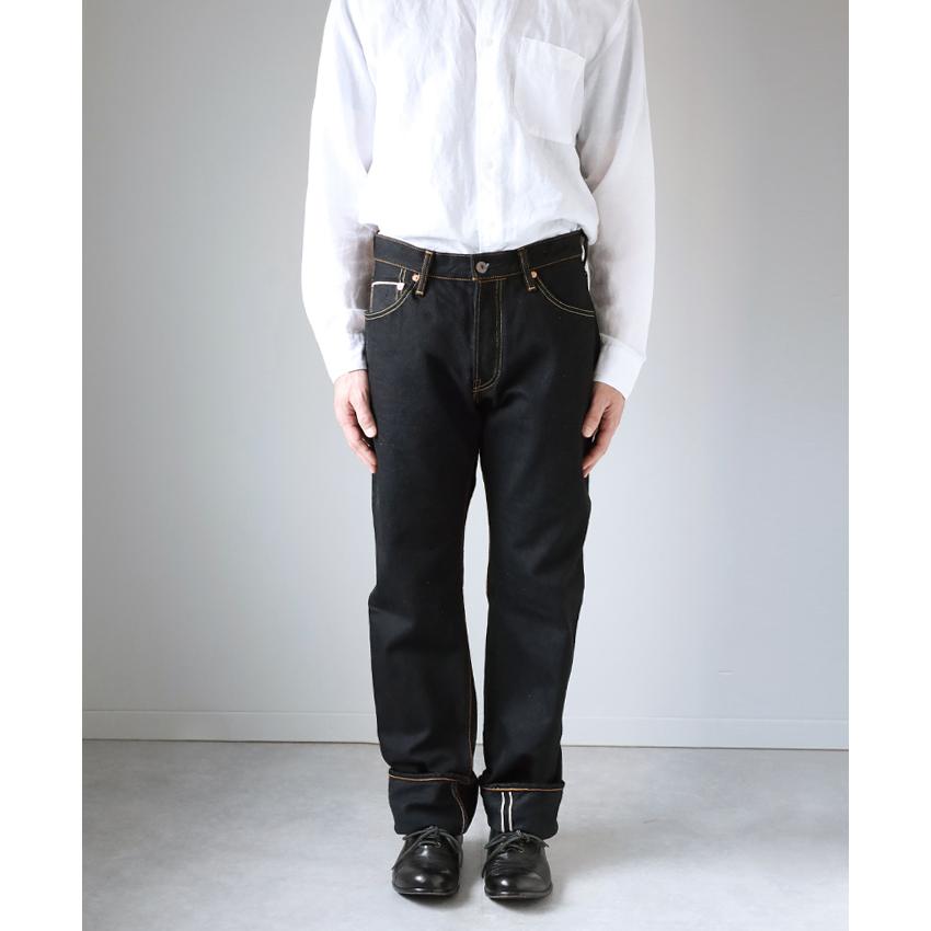 graphzero（グラフゼロ） 15oz スリムストレートジーンズ ブラック