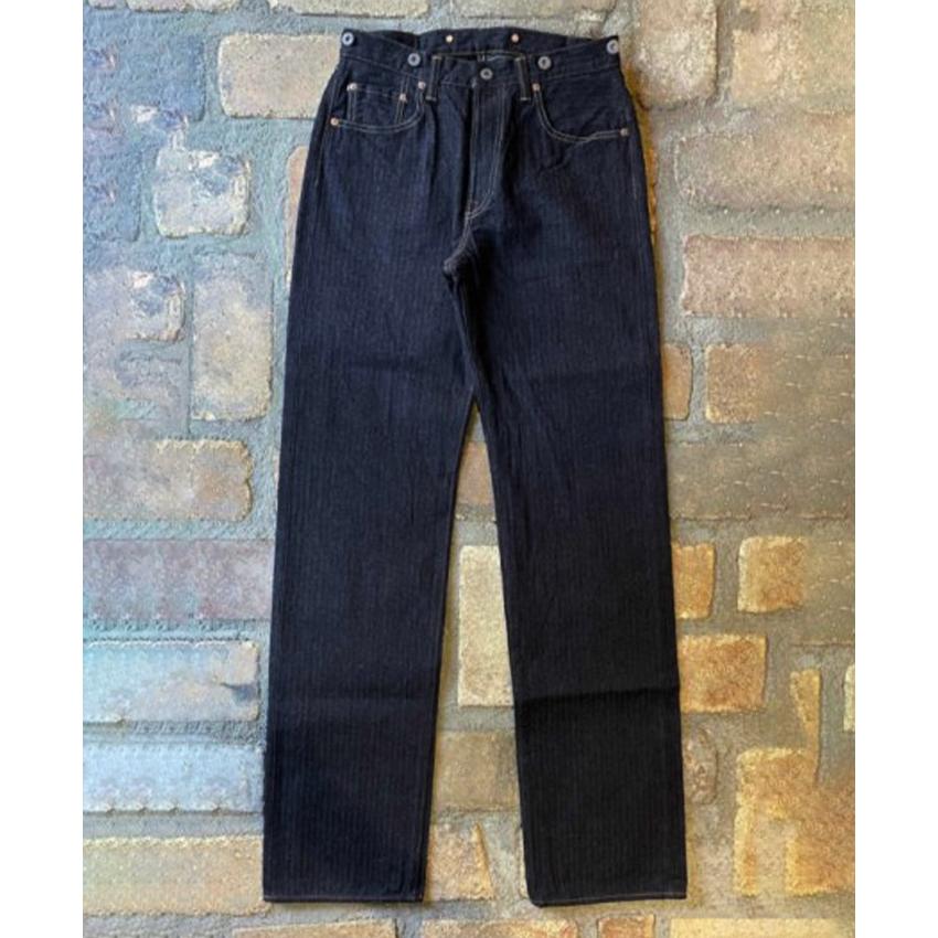 graphzero（グラフゼロ）16oz ヒッコリー ルーズストレートジーンズ 38インチ 40インチ ワンウォッシュ / 岡山 倉敷 児島 ジーンズ デニム ブランド | graphzero