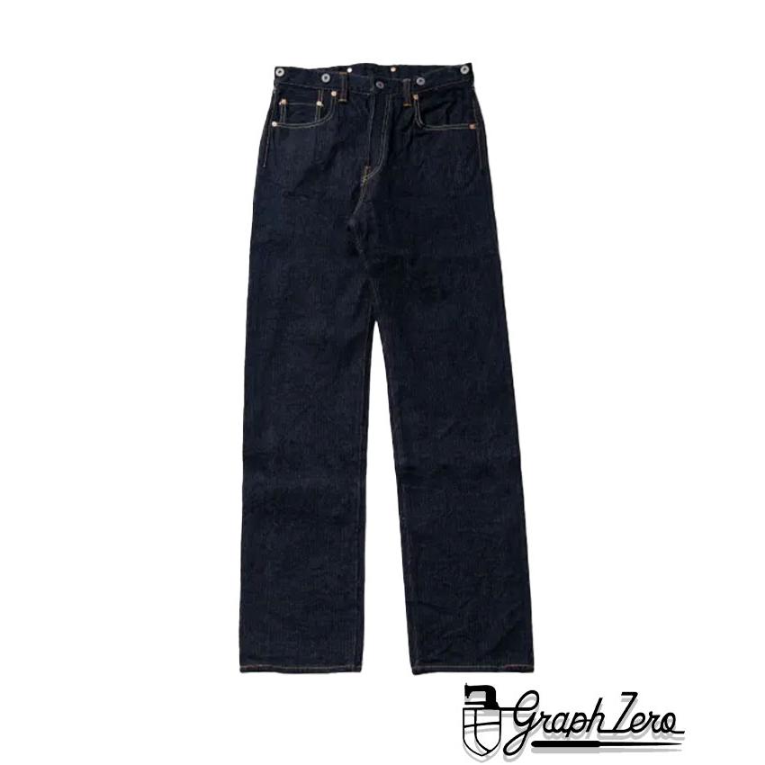 graphzero（グラフゼロ） 16oz セルビッチデニム ルーズストレート 