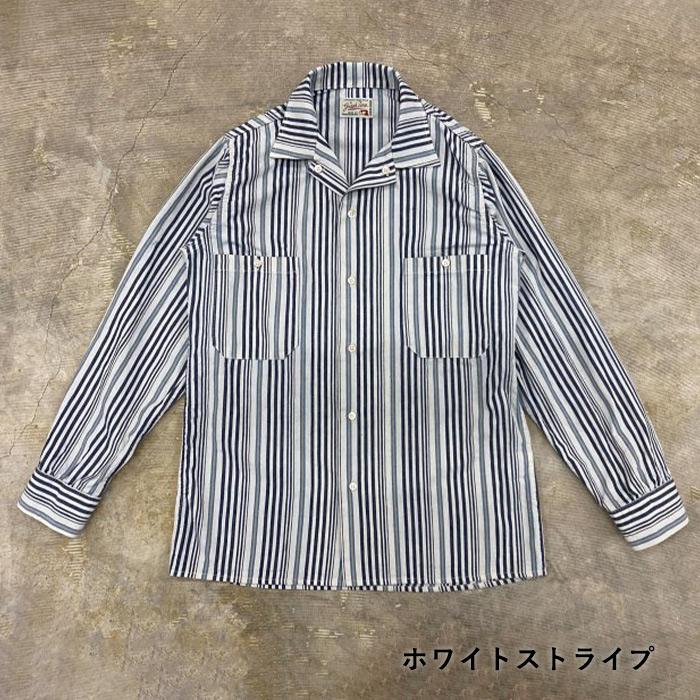 graphzero（グラフゼロ） 2色 オープンカラー ボタンダウン 長袖シャツ