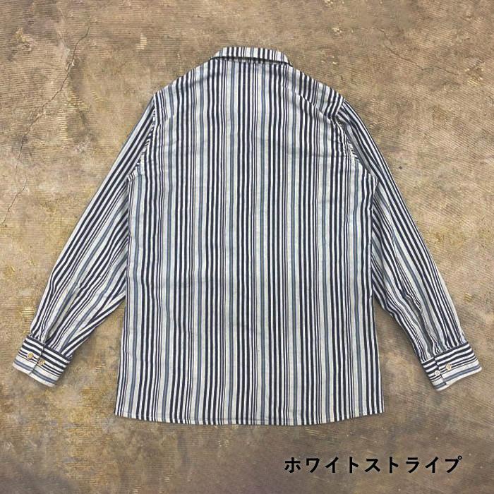 graphzero（グラフゼロ） 2色 オープンカラー ボタンダウン 長袖シャツ