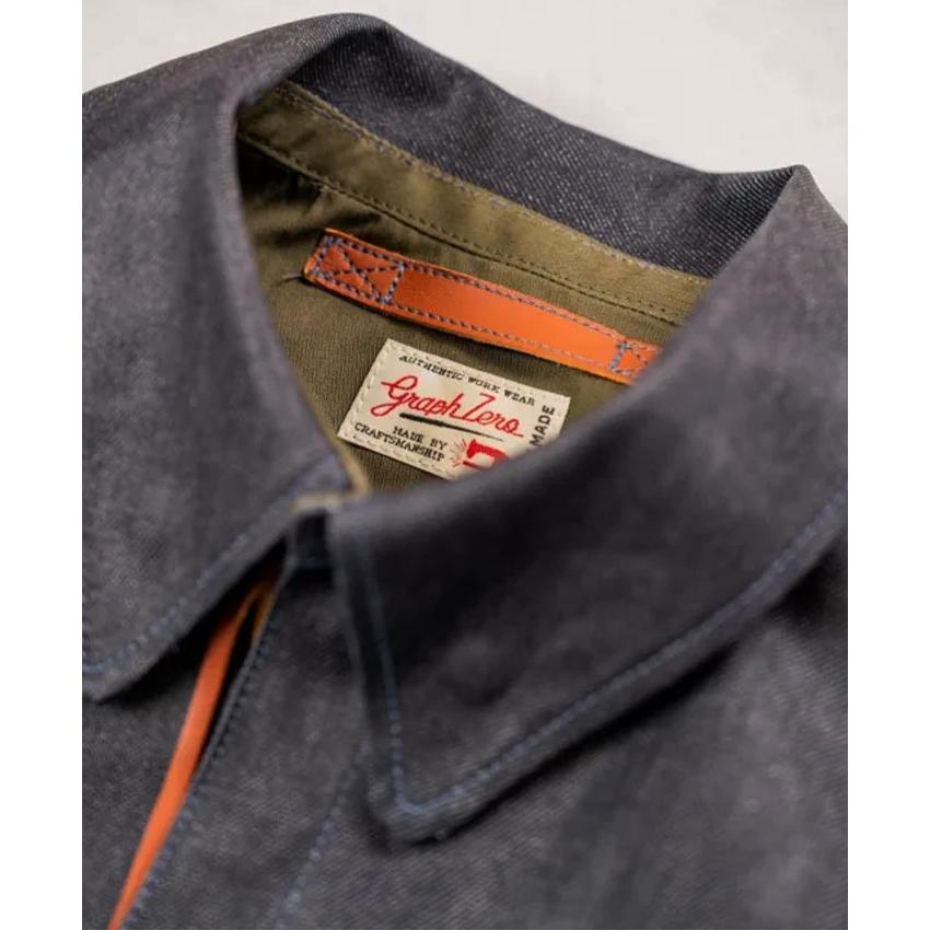 graphzero（グラフゼロ） 11oz コーティングデニム A-2 フライト