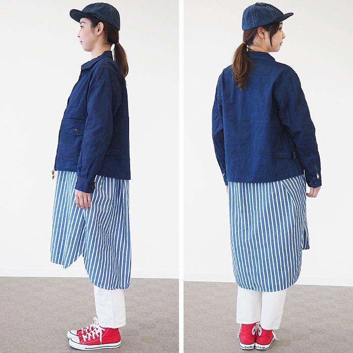 graphzero（グラフゼロ） A-2 エアフォースジャケット インディゴ 11号