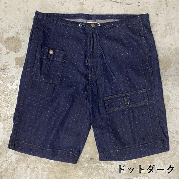 graphzero（グラフゼロ） バトルドレス デニム ショートパンツ メンズ