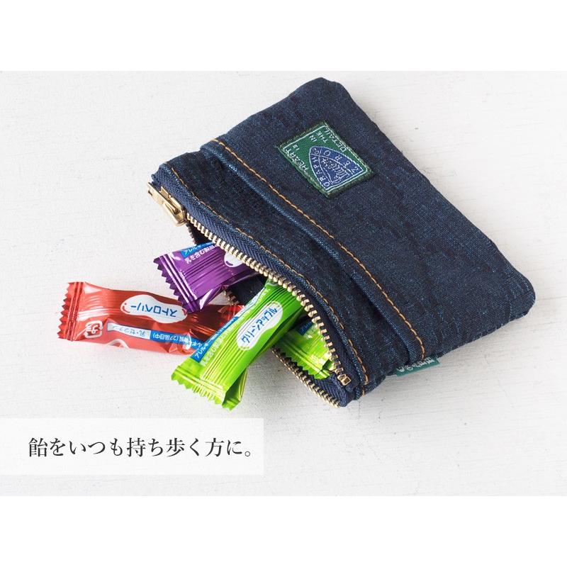 graphzero 小銭入れ 剣道デニム 剣道着柄 メンズ レディース graphzero