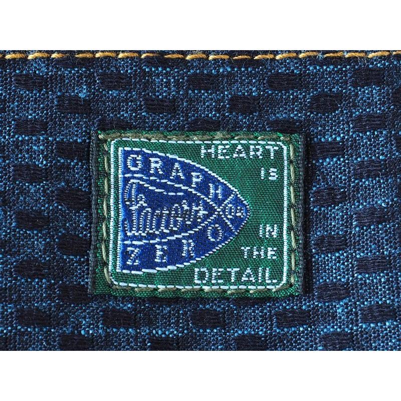 graphzero 小銭入れ 剣道デニム 剣道着柄 メンズ レディース graphzero