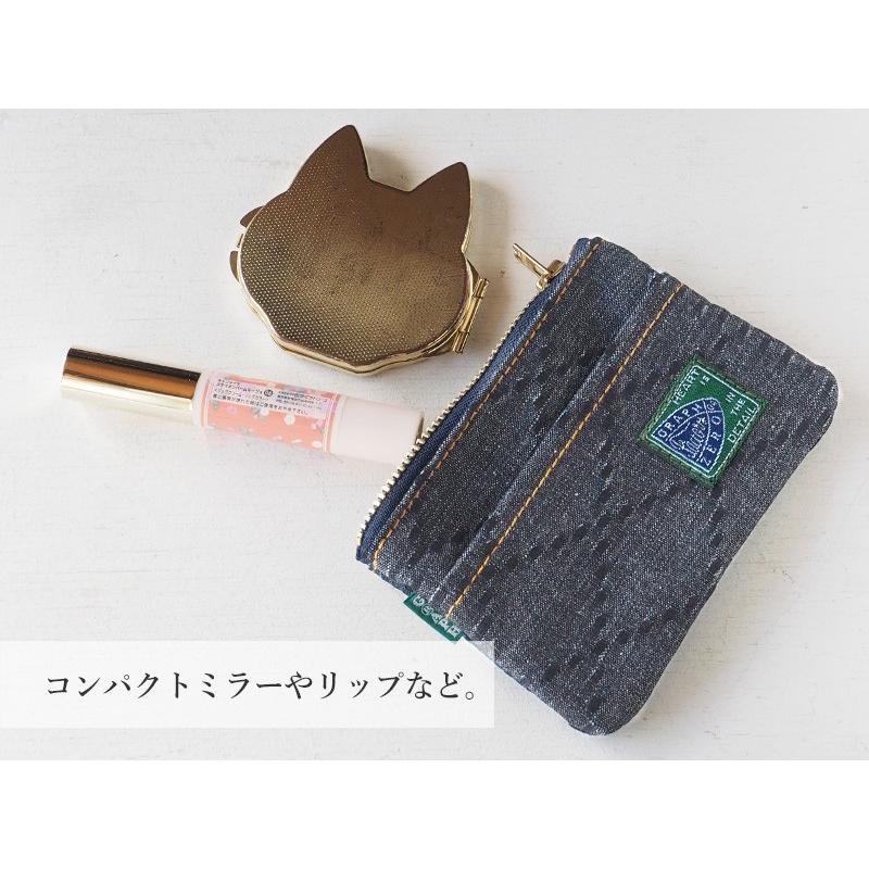 graphzero 小銭入れ 剣道デニム 剣道着柄 メンズ レディース