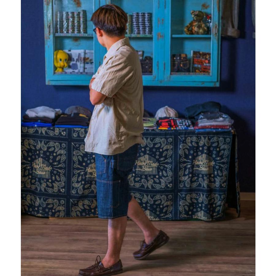 graphzero（グラフゼロ） ダブルニーショーツ 10オンス セルビッチ