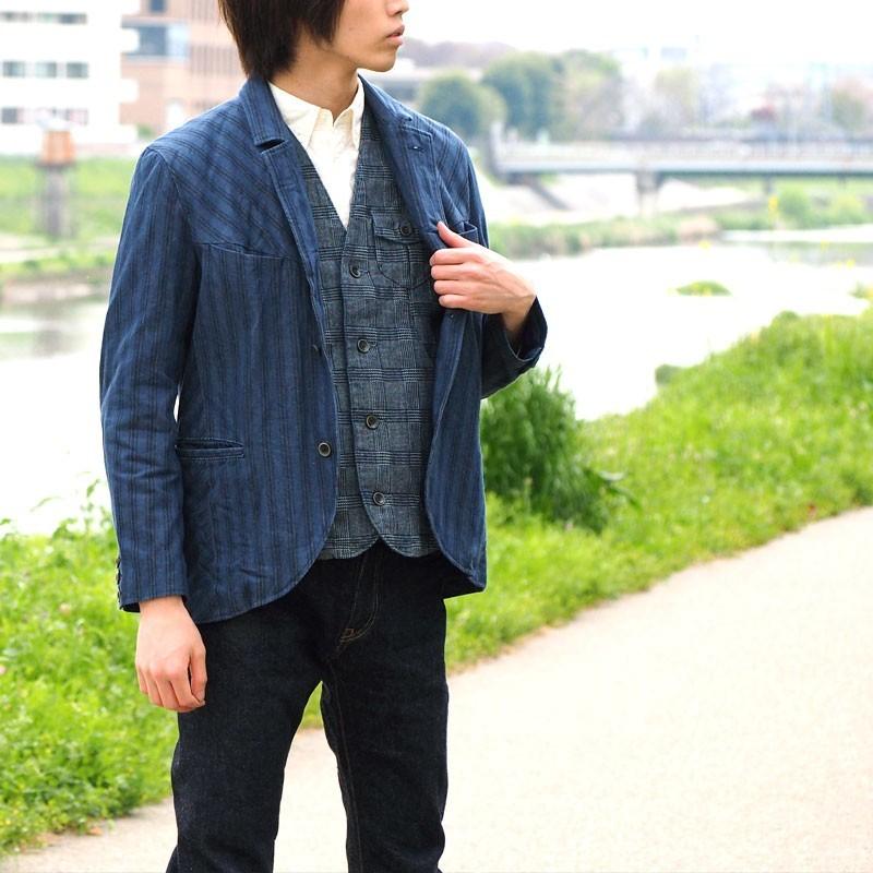 Graphzero グラフゼロ 12オンス デニムテーラードジャケット セルビッチデニム ストライプ メンズ Gz Dtrjk 2911 St Mens クラフトカフェ ヤフー店 通販 Yahoo ショッピング
