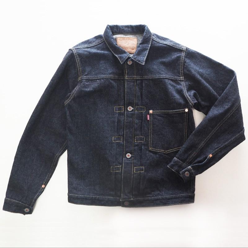 graphzero デニムジャケット 濃紺 graphzero graphzero(グラフゼロ) 15oz セルビッチ デニム