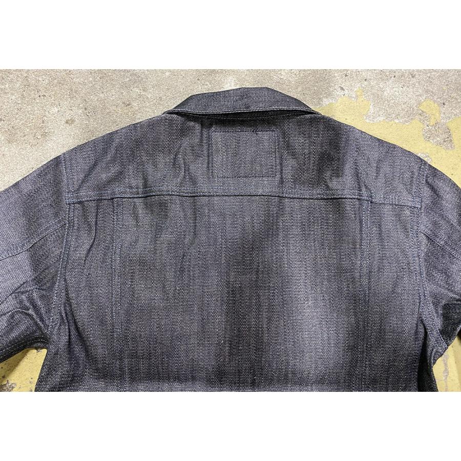 graphzero(グラフゼロ) RidersJEANJACKETMen’s コーティングデニム ブロークンツイル メンズ / 岡山 倉敷 児島 ジーンズ デニム ブランド ジャケット｜craftcafe｜04