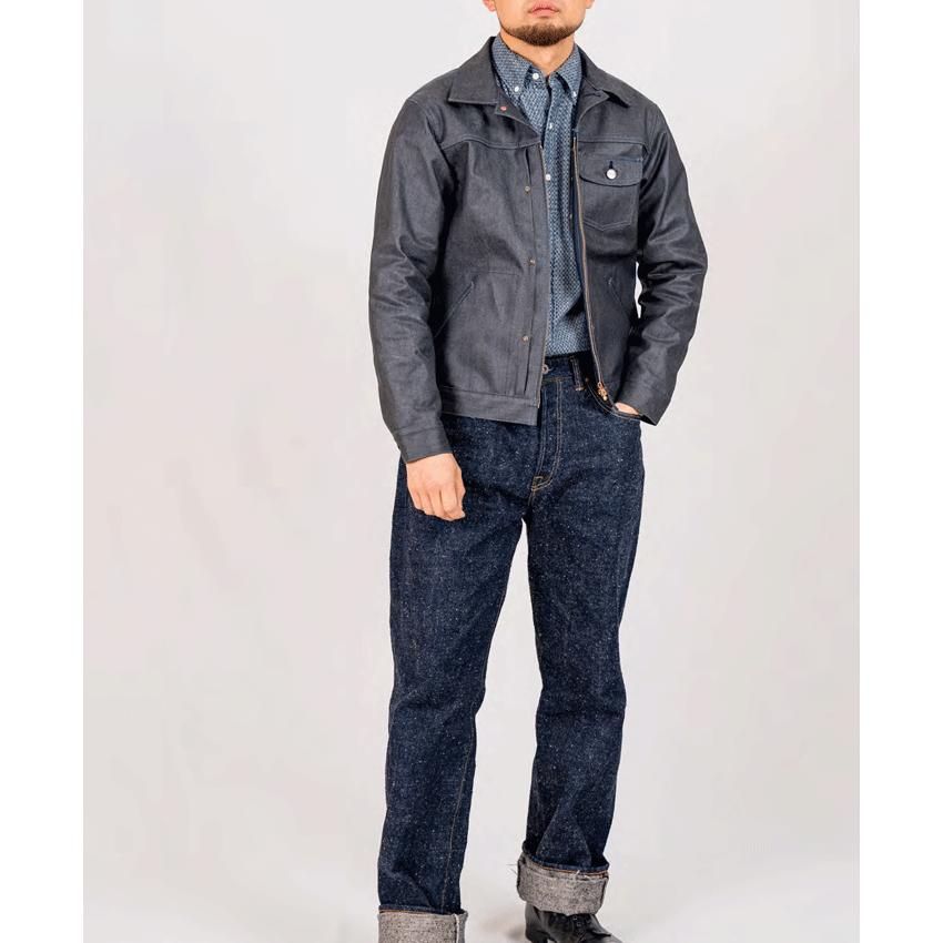 graphzero（グラフゼロ） ライダースデニムジャケット 12オンス