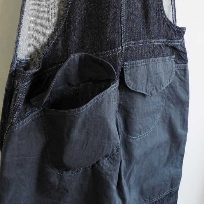 graphzero（グラフゼロ） ハンティング オーバーオール デニム