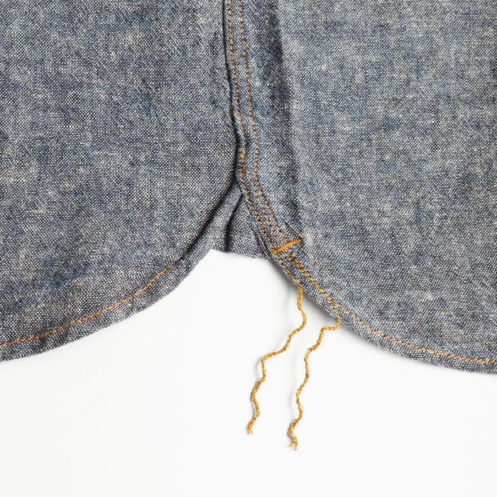 graphzero (グラフゼロ) ジージャン ワーク シャツ 半袖 3rdタイプ インディゴ メンズ レディース 男女兼用 / 岡山 倉敷 児島 ジーンズ デニム ブランド | graphzero | 11