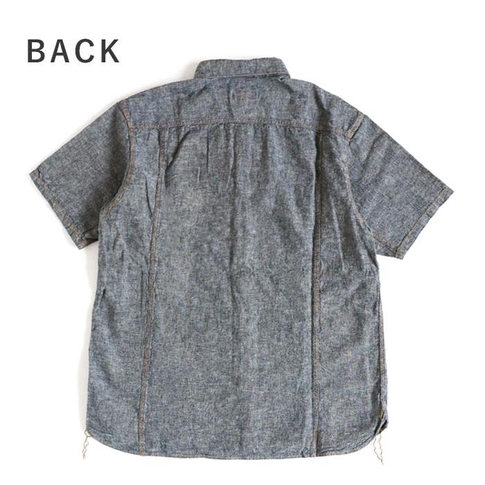 graphzero (グラフゼロ) ジージャン ワーク シャツ 半袖 3rdタイプ インディゴ メンズ レディース 男女兼用 / 岡山 倉敷 児島 ジーンズ デニム ブランド | graphzero | 03