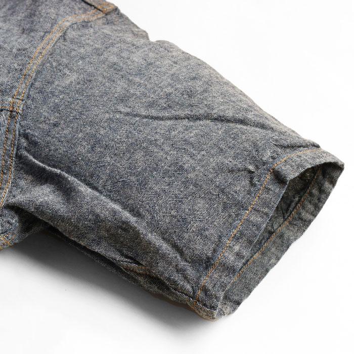 graphzero (グラフゼロ) ジージャン ワーク シャツ 半袖 3rdタイプ インディゴ メンズ レディース 男女兼用 / 岡山 倉敷 児島 ジーンズ デニム ブランド | graphzero | 09