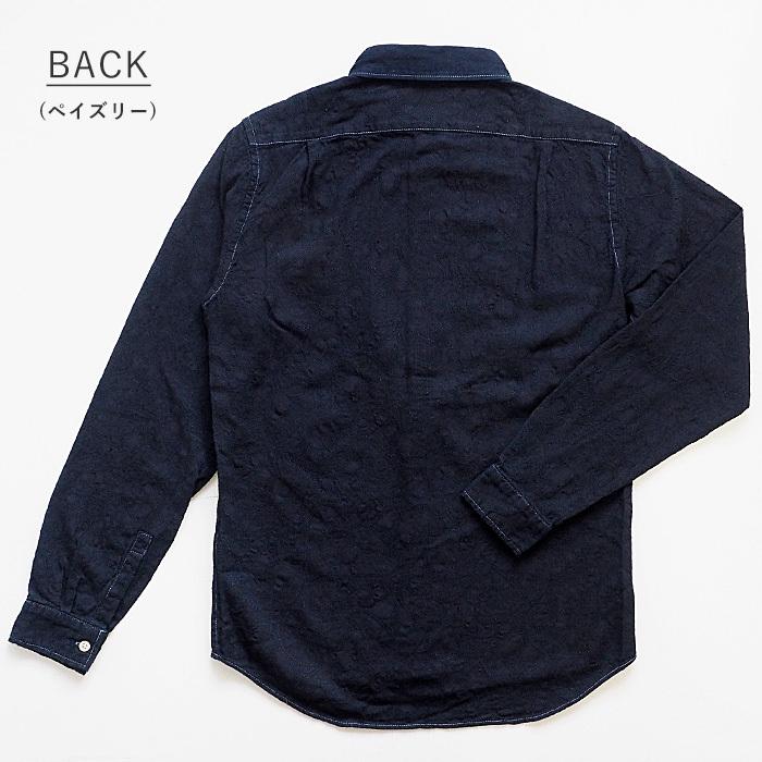 graphzero グラフゼロ プリーテッドドレスシャツ ペイズリー graphzero グラフゼロ プリーテッドドレスシャツ ペイズリー