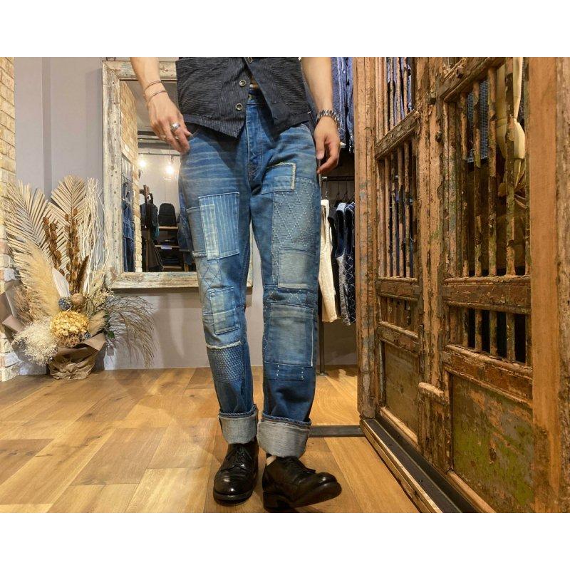 graphzero graphzero(グラフゼロ) リメイクジーンズ パッチ