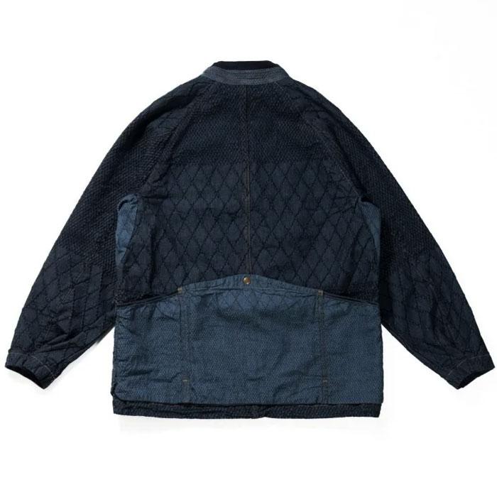 graphzero（グラフゼロ） 作務衣 ジャケット 剣道デニム 11oz ブルー