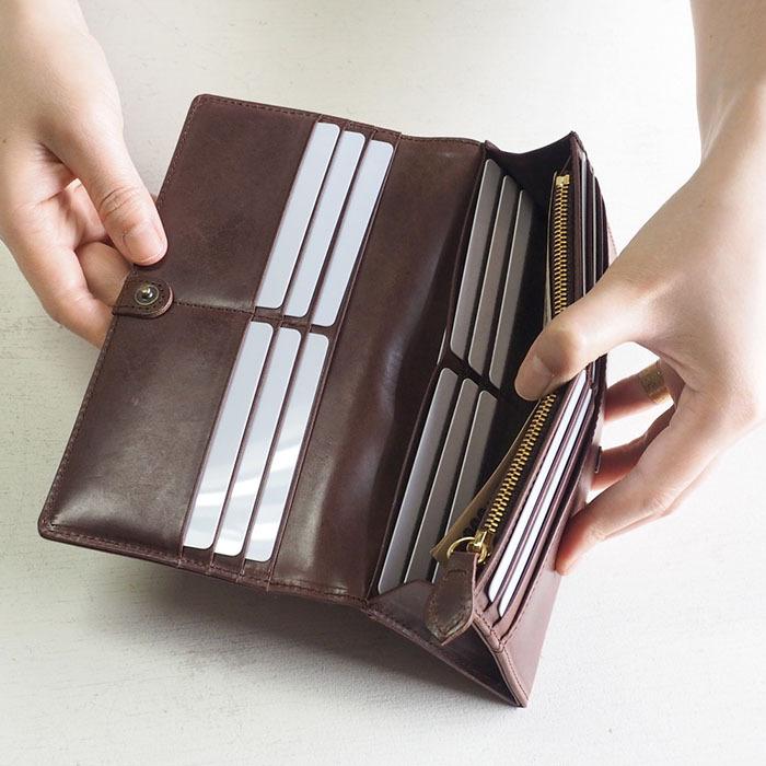 glart (グラート) ステンドグラス アンティークドア ロングウォレット