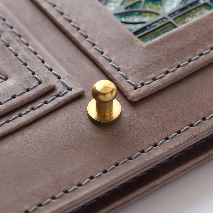 glart (グラート) パスケース ステンドグラス アンティークドア ライト