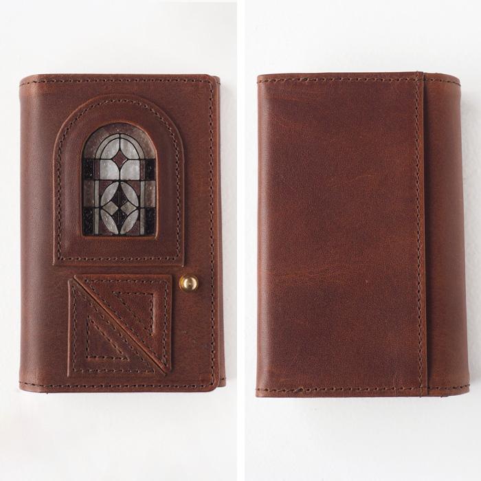 新入荷【061】スペシャル手彫ティンシャ アスタマンガルXＬ ケース付⌘送料無料 glart (グラート) ステンドグラス アンティークドア 名刺入れ