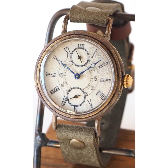 【新品】ipsilon ハンドメイド 腕時計 ブラウン ipsilon（イプシロン） 時計作家・ヤマダヨウコ 手作り腕時計