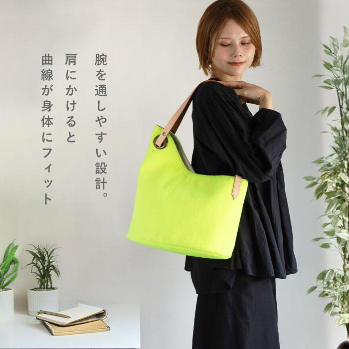 jidai(ジダイ) テニスボールフェルト アシンメトリートートバッグ