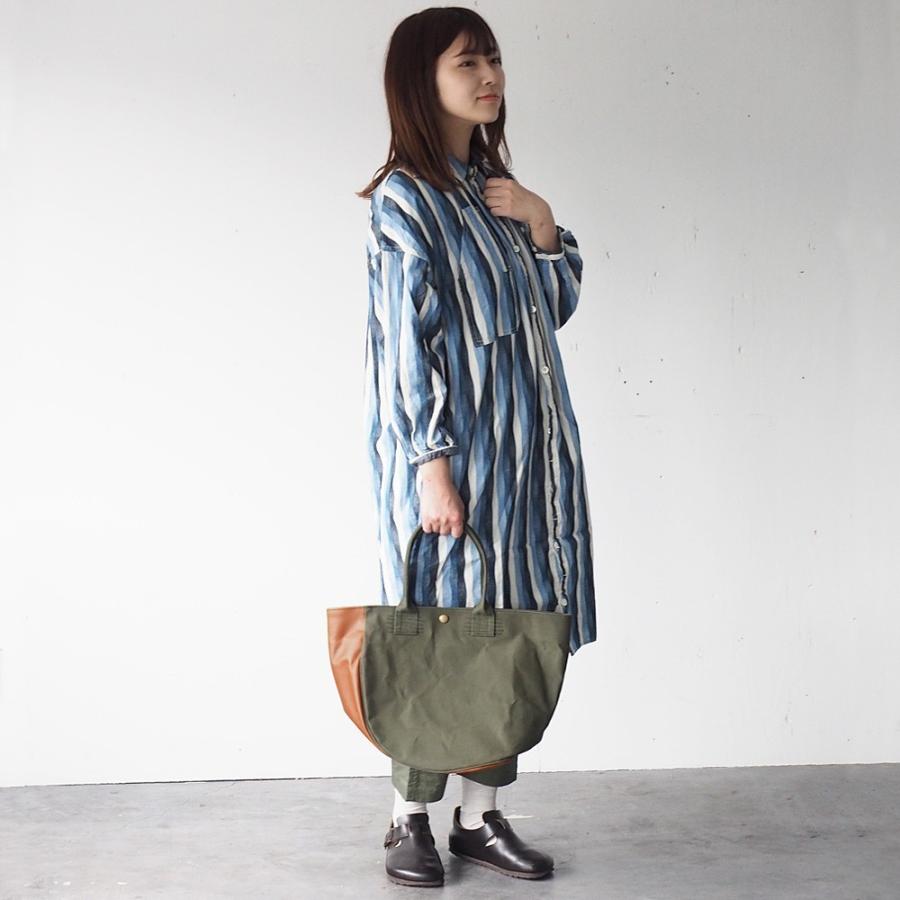 REAL STANDARD life 倉敷帆布9号 姫路レザー BC Luton HELMETBAG M