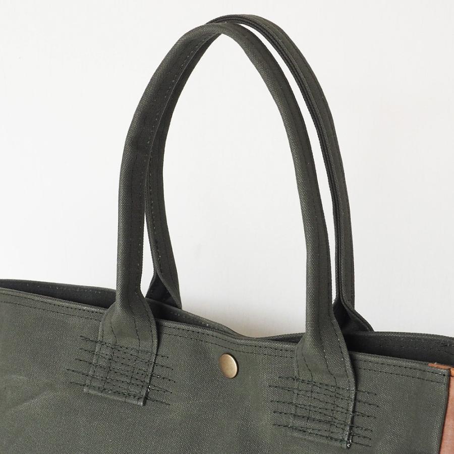 REAL STANDARD life 倉敷帆布9号姫路レザー 肩かけトートバッグ REAL STANDARD life 倉敷帆布9号 姫路レザー BC Luton HELMETBAG