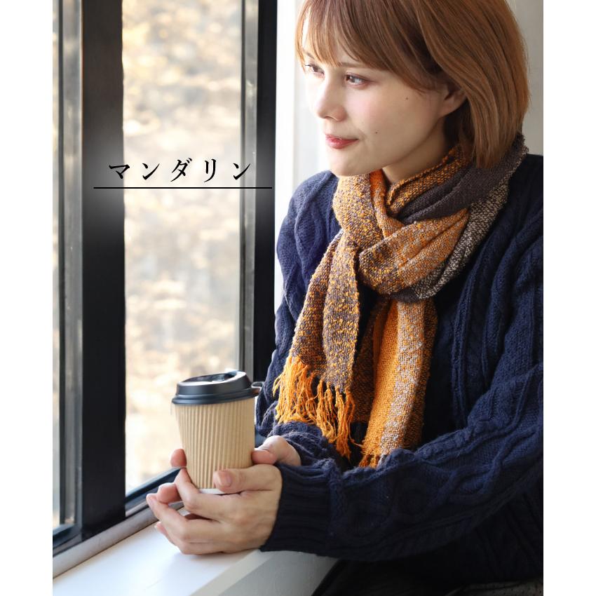 kobooriza 工房織座 LOOP コットンマフラー レディース メンズ kobooriza 工房織座 LOOP コットンマフラー レディース メンズ