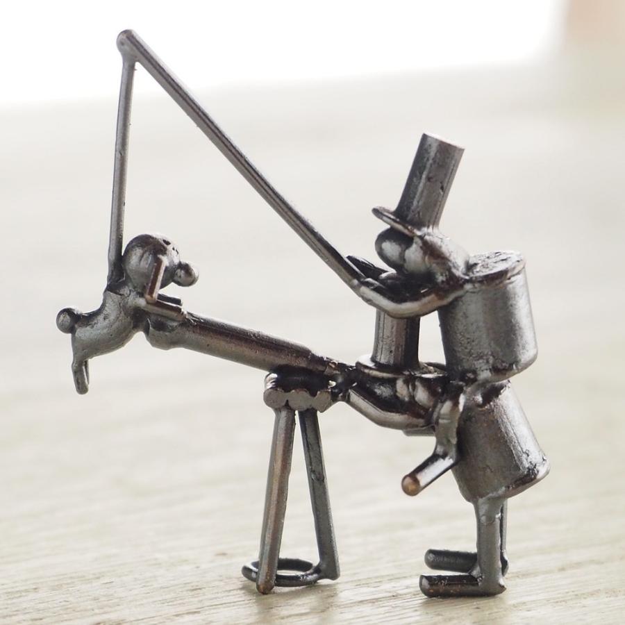 ＊最終価格＊ブロンズ造形作家　コイズミタダシさん　コビトのオブジェ　まとめて ブロンズ造形作家・コイズミタダシ コビトのオブジェ 「続・天体観測