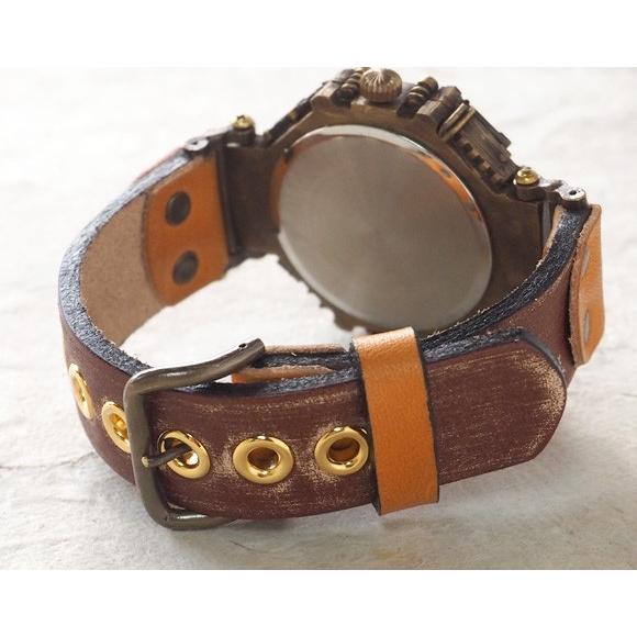 アンティーク腕時計 ハンドメイド 手作り腕時計 ハンドメイド KS(ケーエス) JHA・篠原康治 スチーム