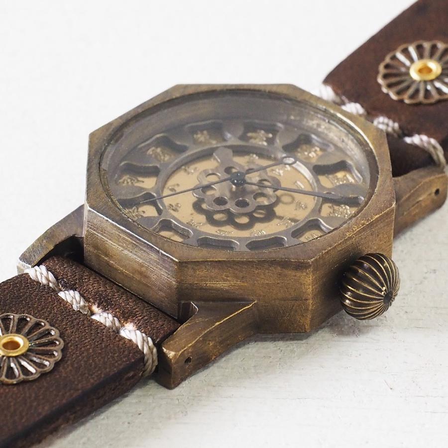 手作り腕時計 ハンドメイド KS(ケーエス) JHA・篠原康治 和時計−麻風