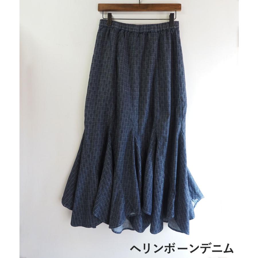 graphzero（グラフゼロ） エスカルゴスカート 5オンスデニム