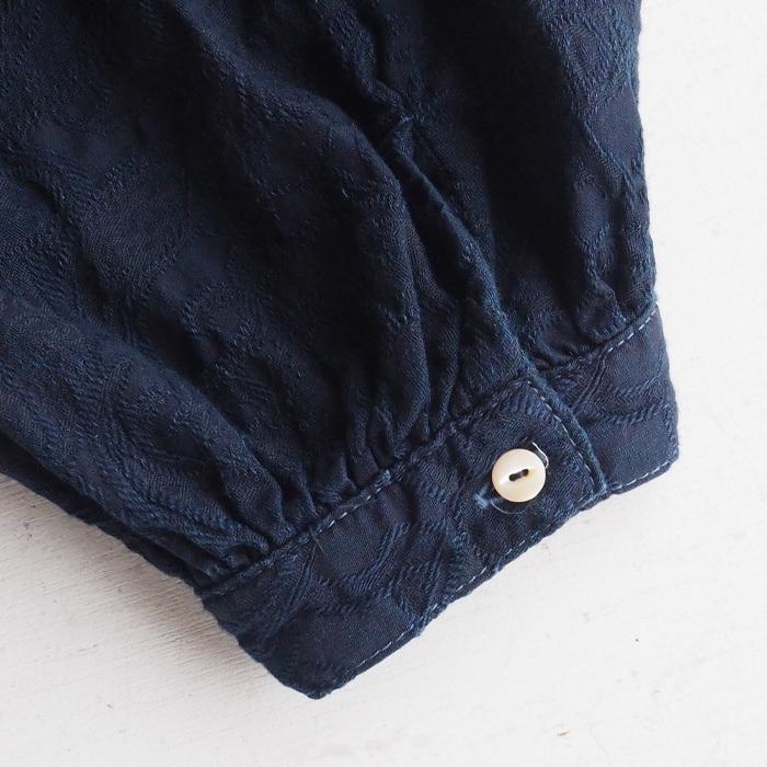 graphzero（グラフゼロ） プリーテッドワンピース インディゴ