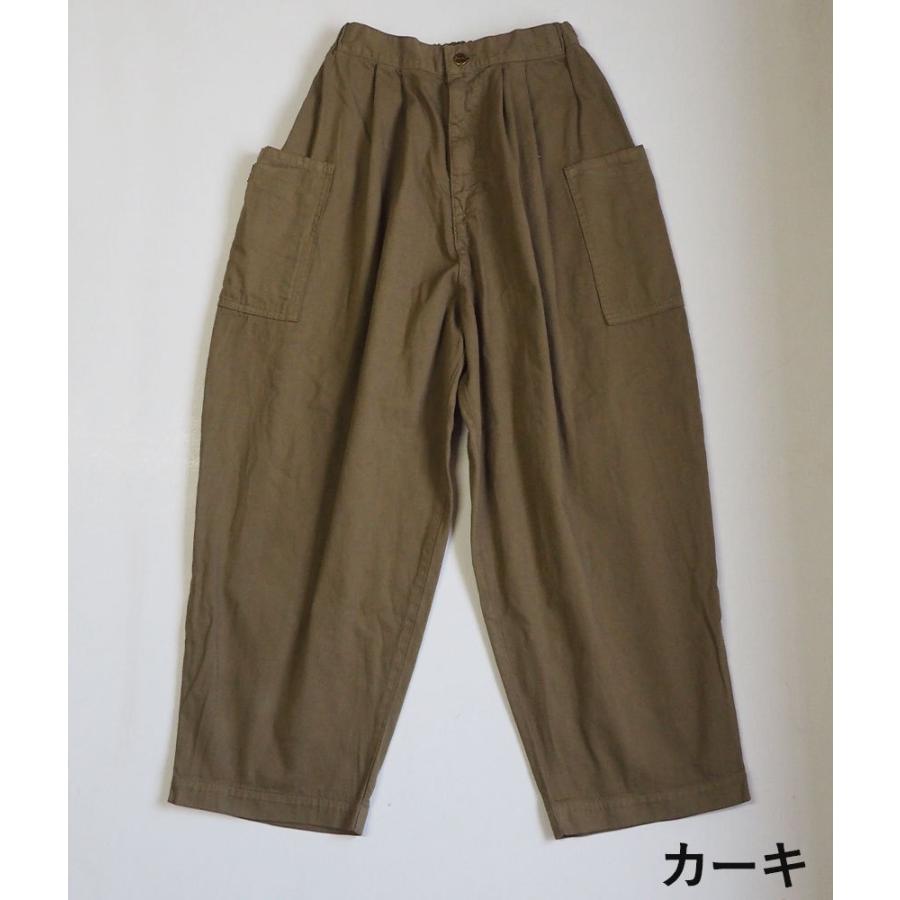 graphzero グラフゼロ タックギャザーパンツ 赤耳 デニムパンツ 児島 graphzero（グラフゼロ） タックギャザーパンツ 赤耳セルビッチツイル