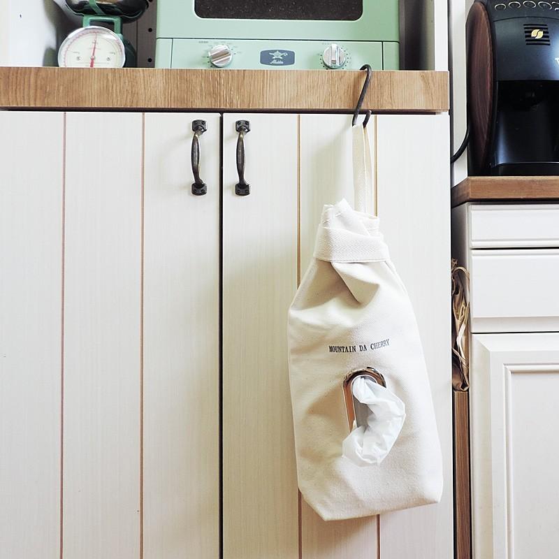 ボックスティッシュケース 倉敷帆布 4号キャンバス MOUNTAIN DA CHERRY