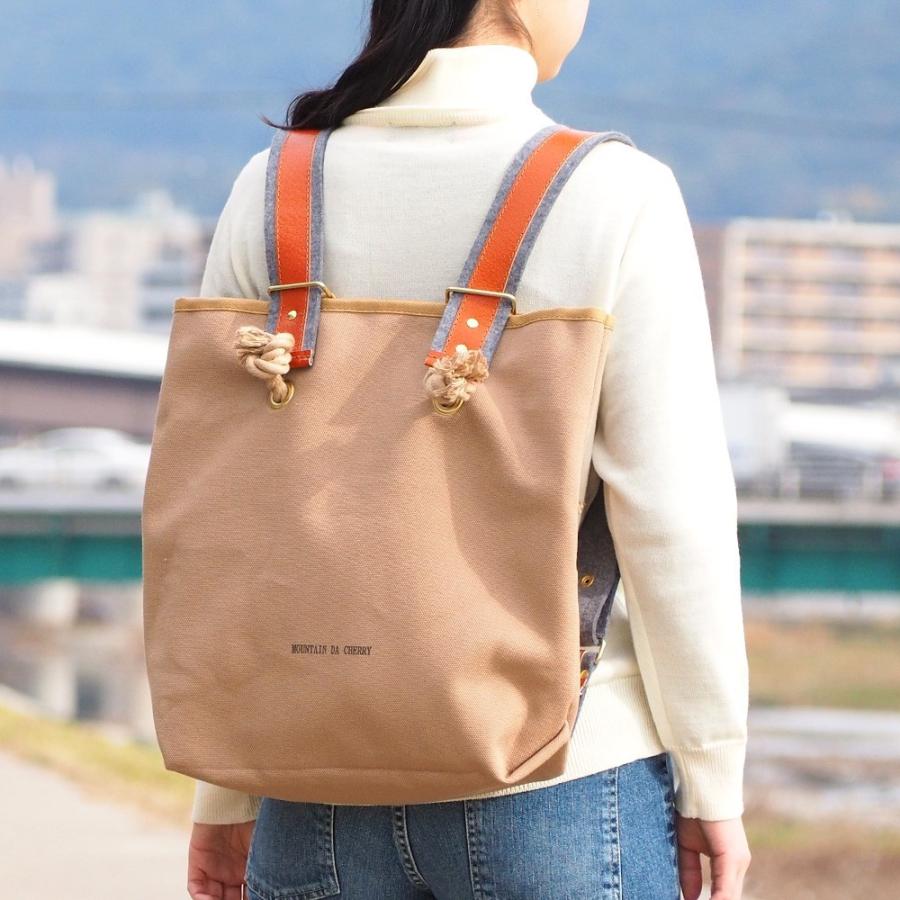 倉敷帆布 4号キャンバス 2WAYリュックサック・トートバッグ 倉敷帆布 4号キャンバス 2WAYリュックサック・トートバッグ