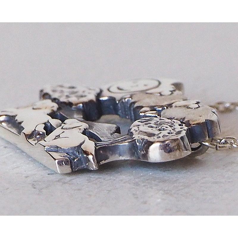 moge（モゲ） 手作りシルバーアクセサリー 羊雲とワンコ