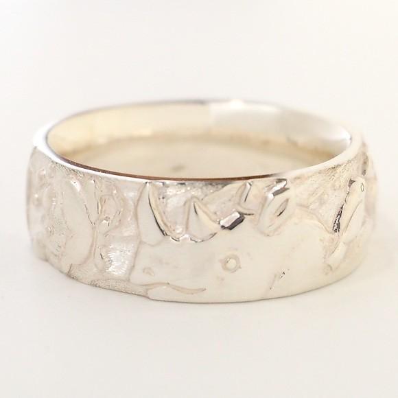 2色から選べます】moge（モゲ） 手作りシルバーアクセサリー 木漏れ日