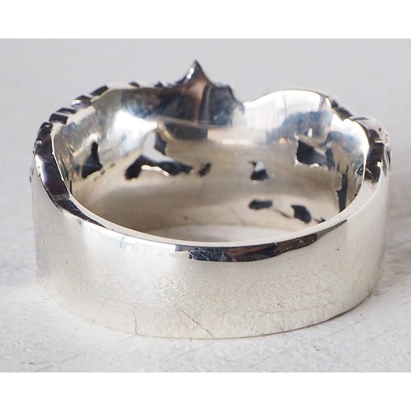 moge（モゲ） 手作りシルバーアクセサリー 太陽と虹とワンコ シルバー
