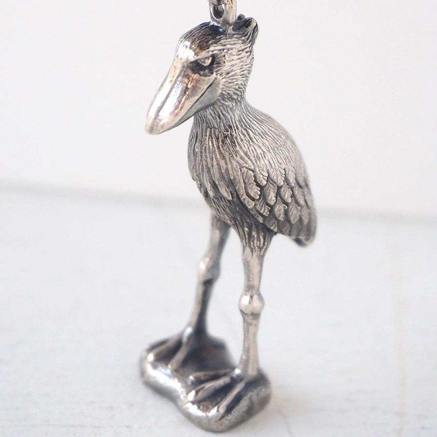 marship（マーシップ） 手作りアクセサリー ハシビロコウの仁王立ち