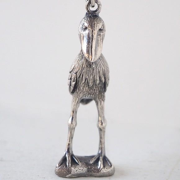 marship（マーシップ） 手作りアクセサリー ハシビロコウの仁王立ち