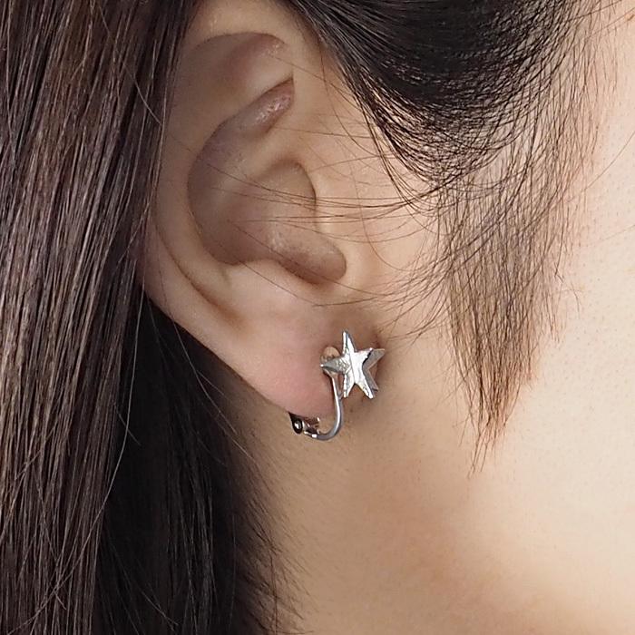 sasakihitomi (ササキヒトミ) お星さまイヤリング シルバー925 両耳 